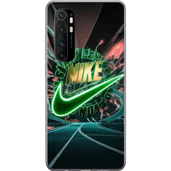 Xiaomi Mi Note 10 Lite Gennemsigtig cover Nike