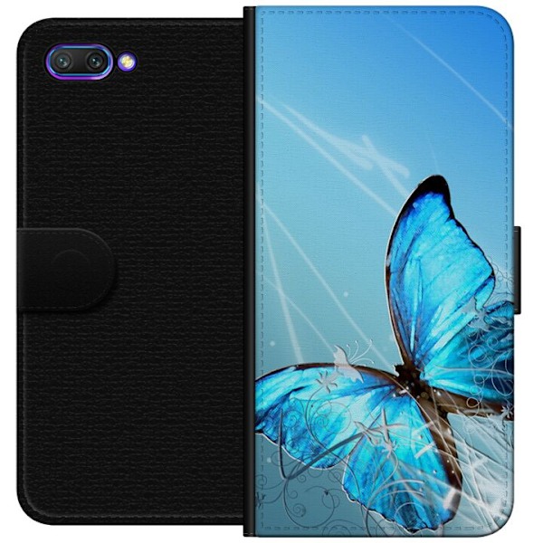 Honor 10 Tegnebogsetui Sommerfugl