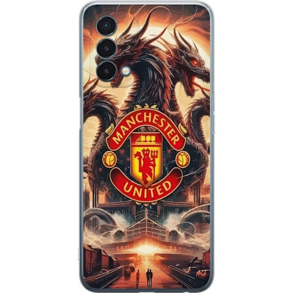 OnePlus Nord N200 5G Läpinäkyvä kuori Manchester United