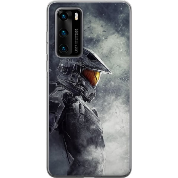 Huawei P40 Gennemsigtig cover Fortnite - Master Chief