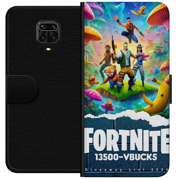 Xiaomi Redmi Note 9S Tegnebogsetui Fortnite