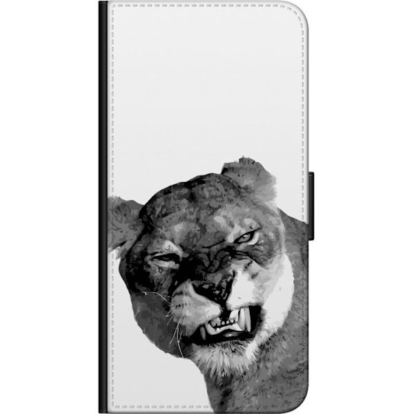 Xiaomi Mi 11 Tegnebogsetui Løve Kunstnerisk Dyremotiv Afrikansk Stil Jungle Følelse Grafisk Design Hjemmedekoration Dyr Tema