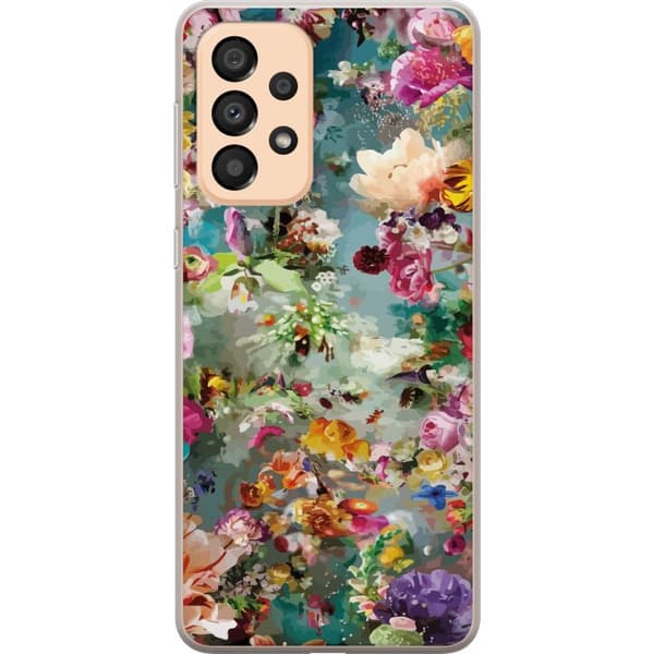 Kompatibel Mobilcover til Samsung Galaxy A33 5G Blomster