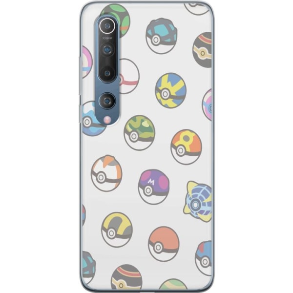 Xiaomi Mi 10 5G Gennemsigtig cover Pokemon