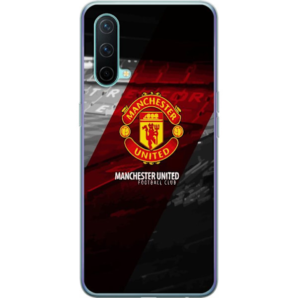 OnePlus Nord CE 5G Genomskinligt Skal Manchester United FC