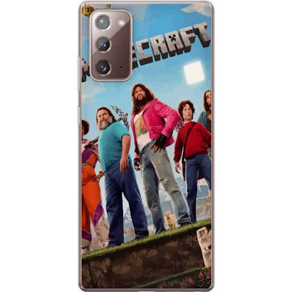 Samsung Galaxy Note20 Genomskinligt Skal A Minecraft Movie