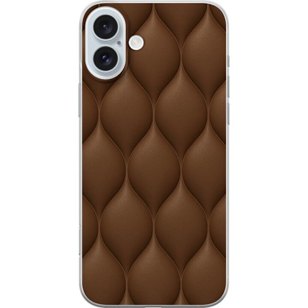 Apple iPhone 16 Plus Genomskinligt Skal Cocoa Scales