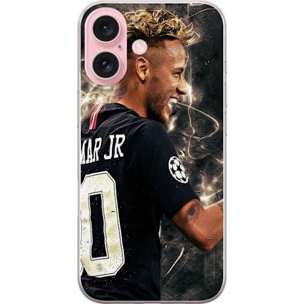 Apple iPhone 16 Gennemsigtig cover Neymar