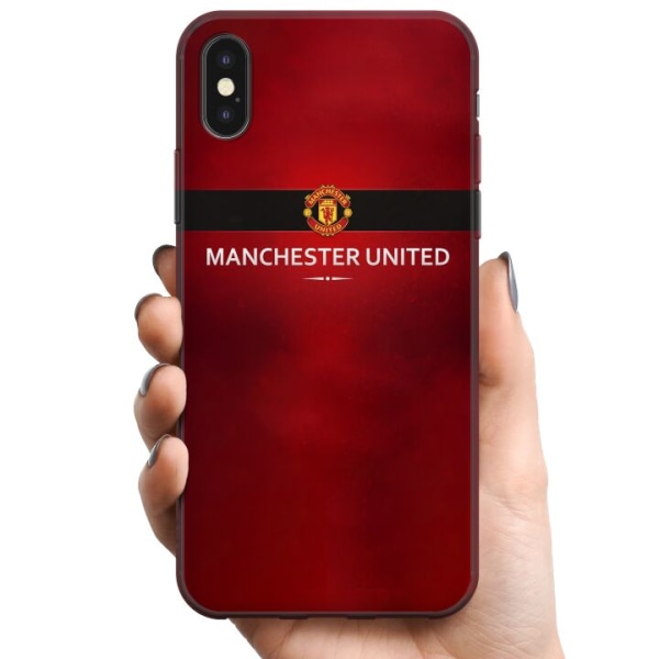 Apple iPhone XS TPU Mobilskal Manchester United