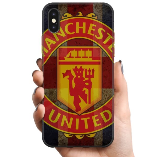 Apple iPhone X TPU Matkapuhelimen kuori Manchester United FC