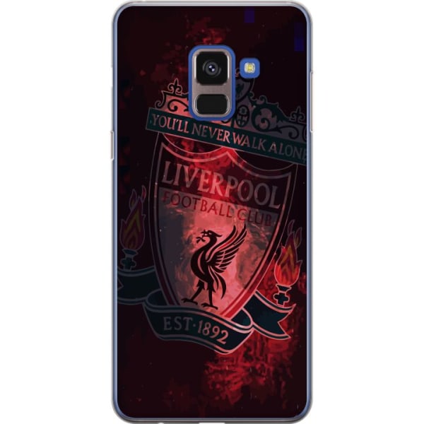 Samsung Galaxy A8 (2018) Läpinäkyvä kuori Liverpool