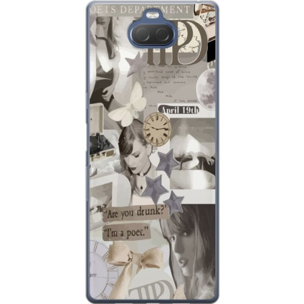 Sony Xperia 10 Plus Gennemsigtig cover Taylor Swift