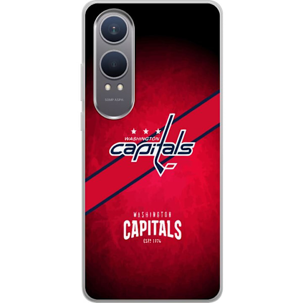 OnePlus Nord CE4 Lite Genomskinligt Skal Washington Capitals (