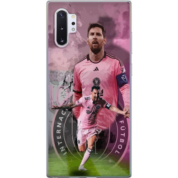 Samsung Galaxy Note10+ Genomskinligt Skal Messi