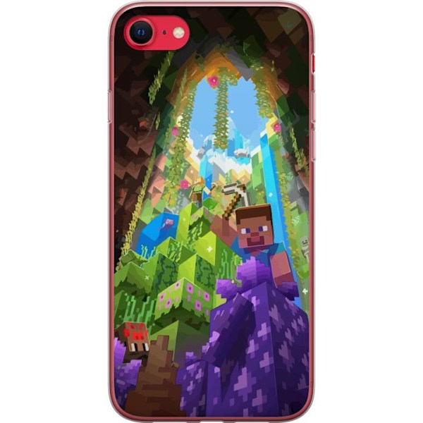 Apple iPhone SE (2022) Gennemsigtig cover Minecraft