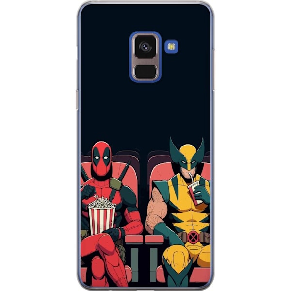 Samsung Galaxy A8 (2018) Genomskinligt Skal Deadpool & Wolverine