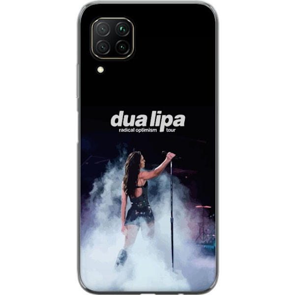 Huawei P40 lite Genomskinligt Skal Dua Lipa – Signature Looks & Vibes