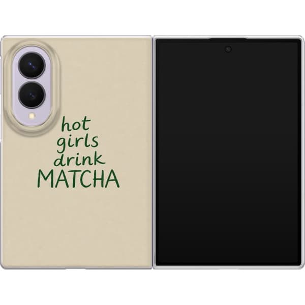 Kompatibelt Mobildeksel til Samsung Galaxy Z Fold8 Matcha-jenter beige