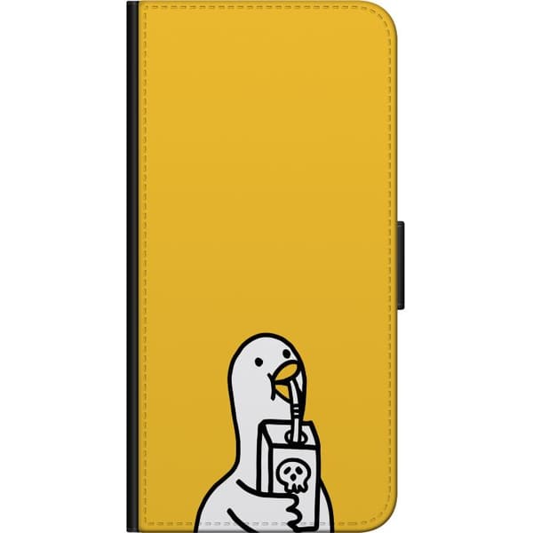 Kompatibelt Plånboksfodral till Samsung Galaxy A03s Tecknad Anka