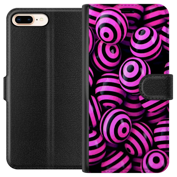 Apple iPhone 8 Plus Plånboksfodral Möster