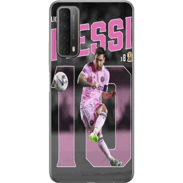 Huawei P smart 2021 Gennemsigtig cover Lionel Messi