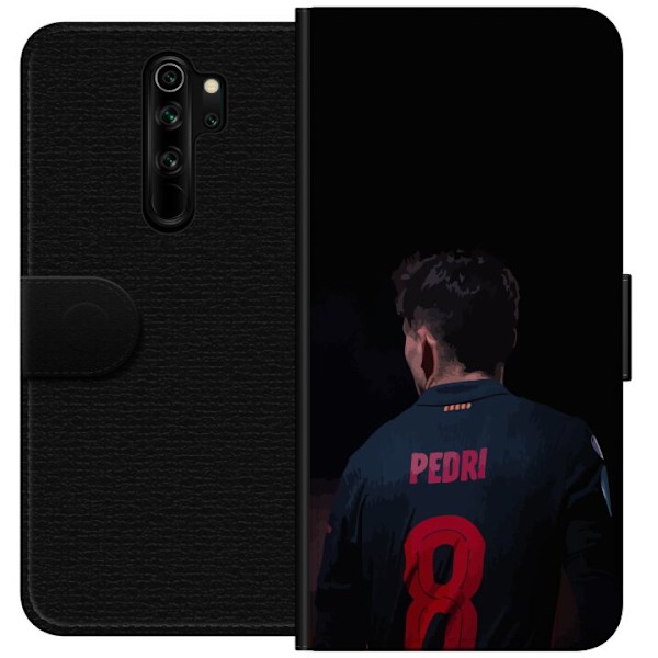 Xiaomi Redmi Note 8 Pro  Tegnebogsetui Pedri FC Barcelona Fodb