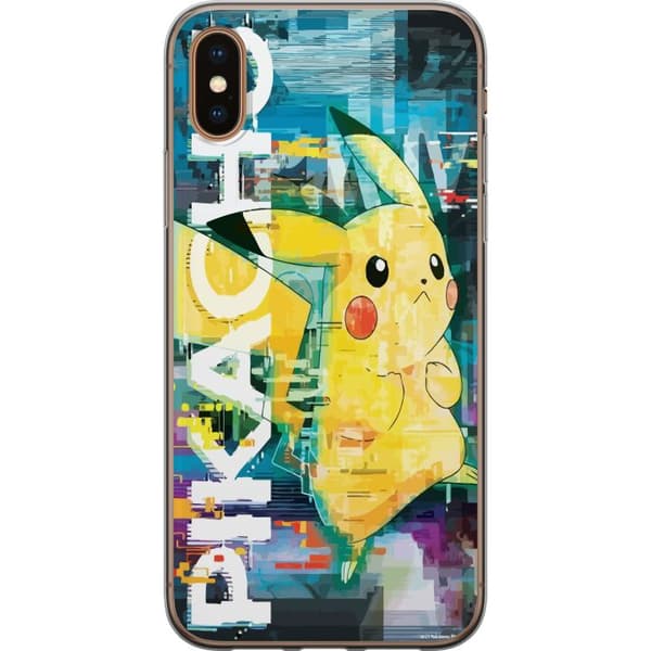 Kompatibelt Mobilskal till Apple iPhone XS Pikachu