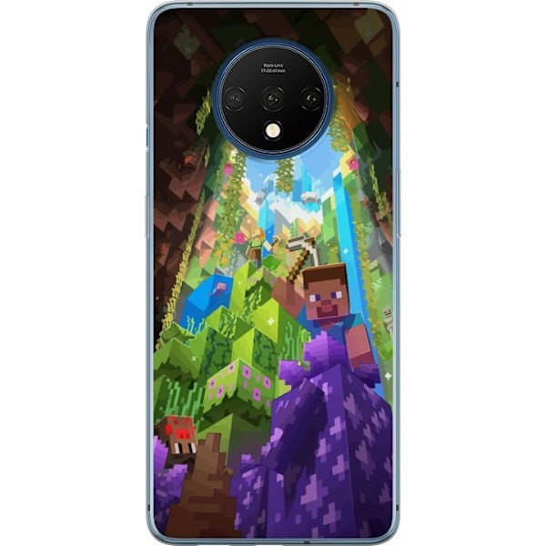 OnePlus 7T Gennemsigtig cover Minecraft