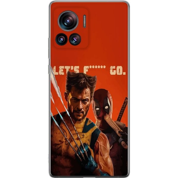 Motorola Edge 30 Ultra Gennemsigtig cover Deadpool & Wolverine