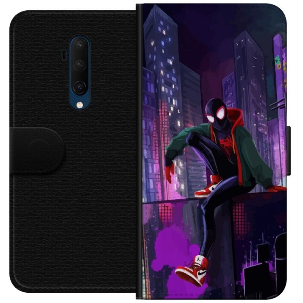 OnePlus 7T Pro Tegnebogsetui Fortnite - Spider-Man