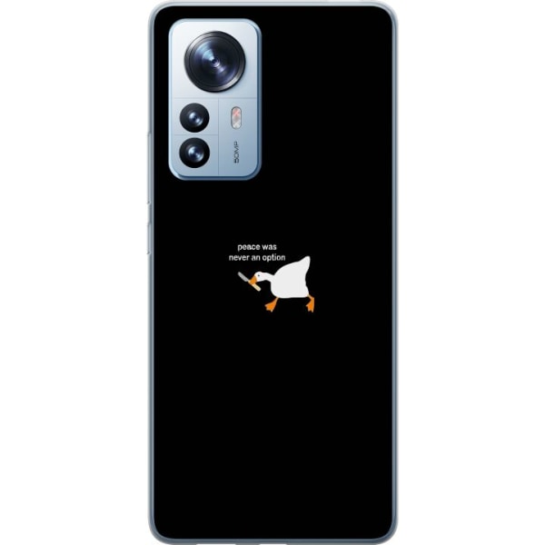 Xiaomi 12 Pro Läpinäkyvä kuori Tappava Ankka