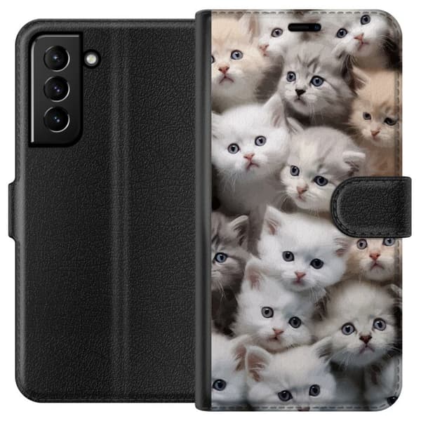 Kompatibel Tegnebogsetui til Samsung Galaxy S21+ 5G Katte