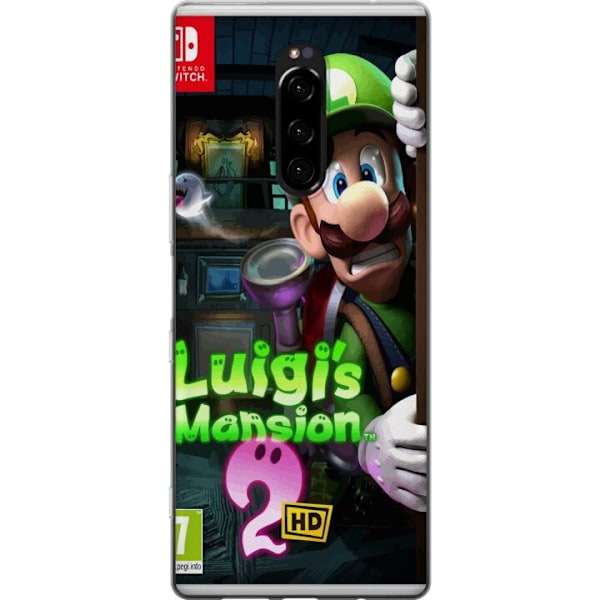 Sony Xperia 1 Läpinäkyvä kuori Luigi