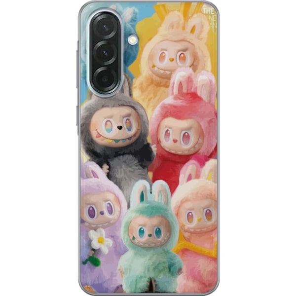 Samsung Galaxy A36 Läpinäkyvä kuori Labubu Luonnos Tyyli