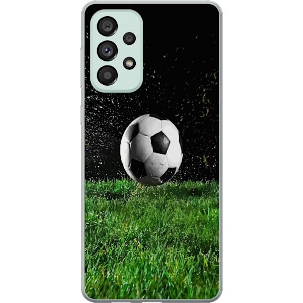 Samsung Galaxy A73 5G Gennemsigtig cover Fodbold Handling