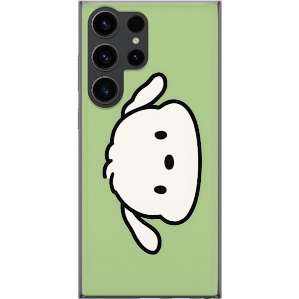 Samsung Galaxy S24 Ultra Gennemsigtig cover Snoopy Flip