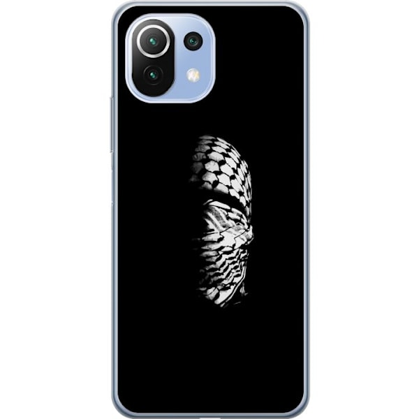 Xiaomi Mi 11 Lite Gjennomsiktig deksel Keffiyeh-mønster - kla
