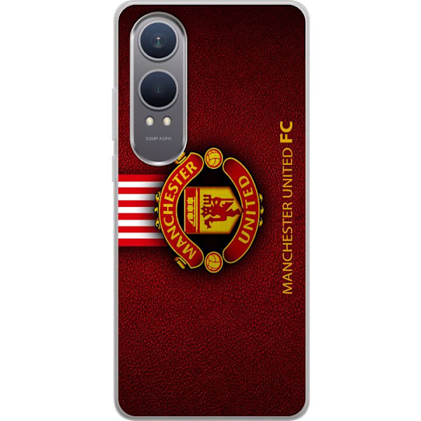 OnePlus Nord CE4 Lite Gennemsigtig cover Manchester United FC