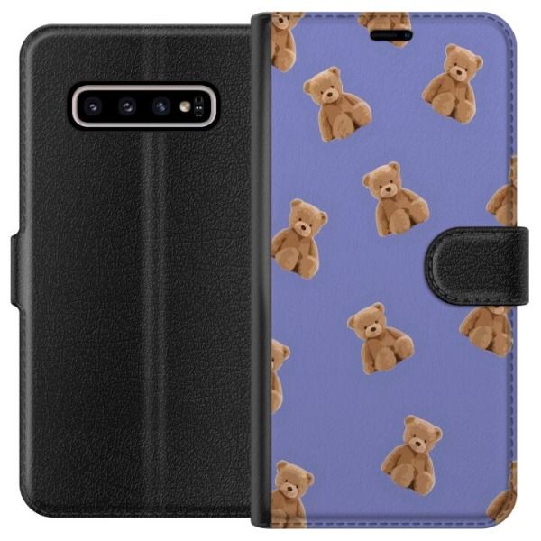 Samsung Galaxy S10+ Plånboksfodral Flygande björnar