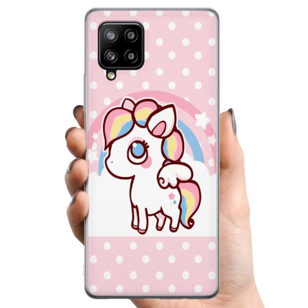 Samsung Galaxy A42 5G TPU Mobilcover Unicorn