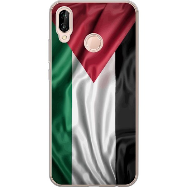 Huawei P20 lite Gjennomsiktig deksel Palestinaflagget – ikon