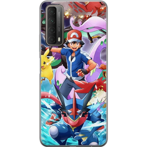 Huawei P smart 2021 Läpinäkyvä kuori Pokemon