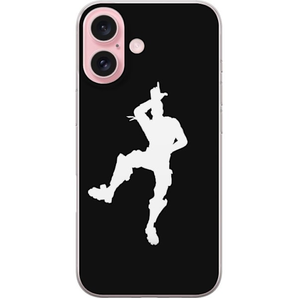 Apple iPhone 16 Gennemsigtig cover Fortnite Dance