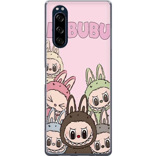 Sony Xperia 5 Läpinäkyvä kuori Labubu Classics