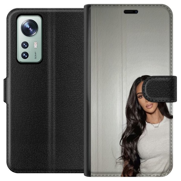 Xiaomi 12 Tegnebogsetui Kim Kardashian – Iconic Style Collec