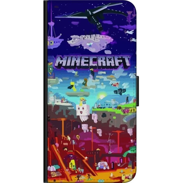Kompatibelt Lommeboketui til Samsung Galaxy A20s Minecraft