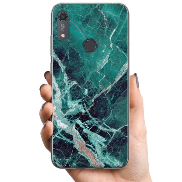 Huawei Y6s (2019) TPU Mobilcover Marmor
