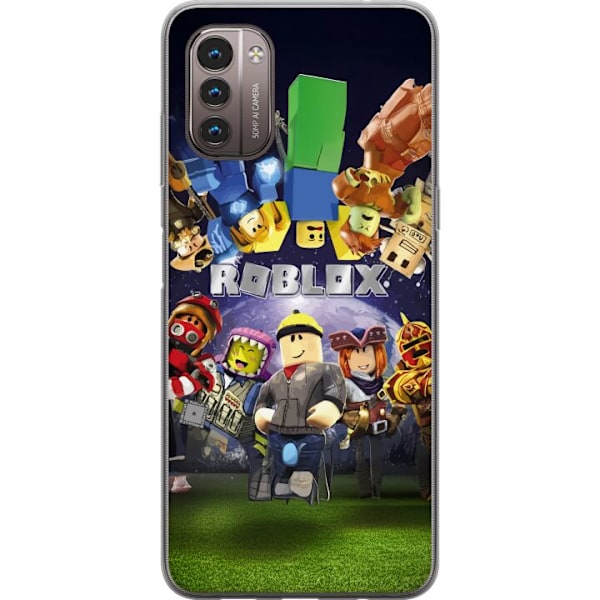 Nokia G21 Läpinäkyvä kuori Roblox Maailma - Pelaamisseikkailu Lapsille ja Nuorille