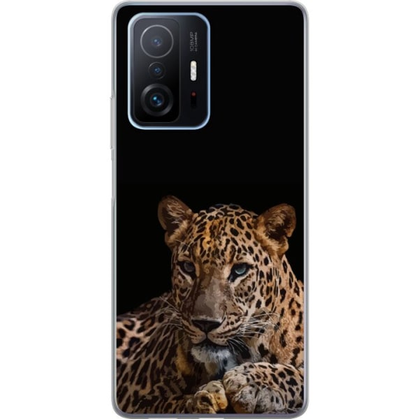 Xiaomi 11T Pro Gjennomsiktig deksel Leopard