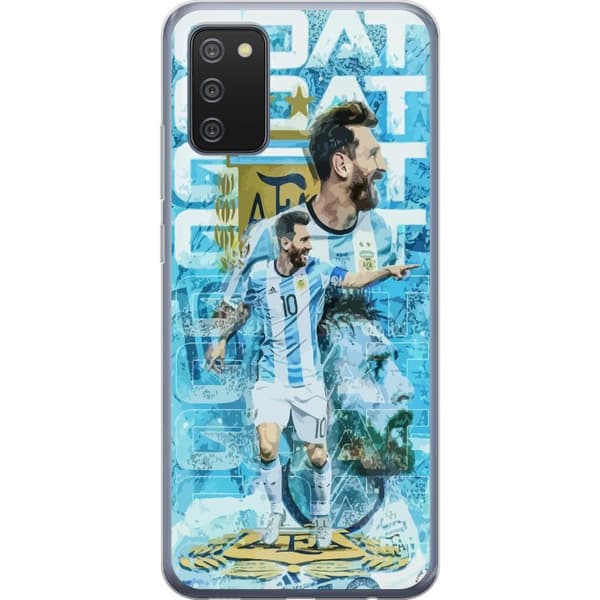 Kompatibelt Mobilskal till Samsung Galaxy A02s Messi
